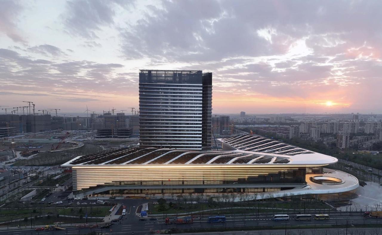 BIM建筑|世界顶尖科学家论坛会址 / 华建集团上海建筑设计研究院 BIM建筑|世界顶尖科学家论坛会址 / 华建集团上海建筑设计研究院