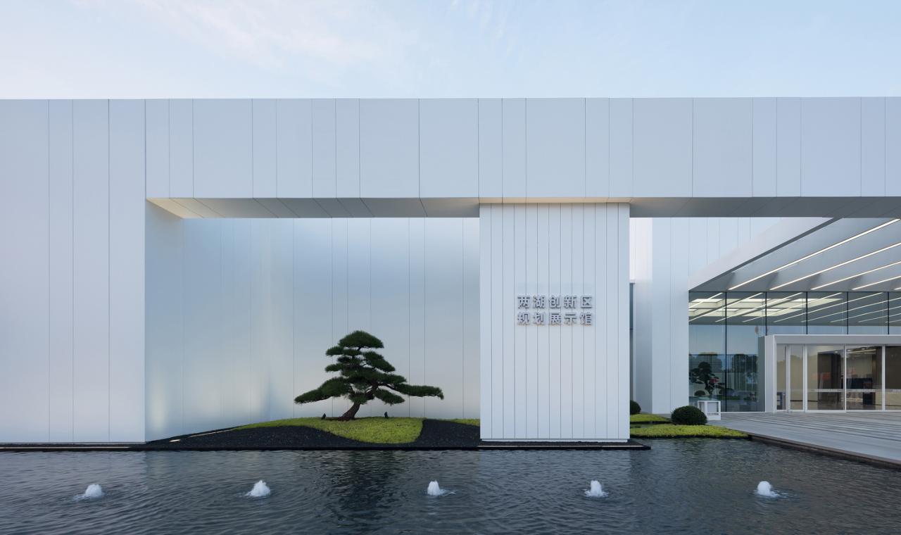 BIM建筑|江南印·造园六章——“两湖”创新区规划展示馆 / 简和建筑 BIM建筑|江南印·造园六章——“两湖”创新区规划展示馆 / 简和建筑