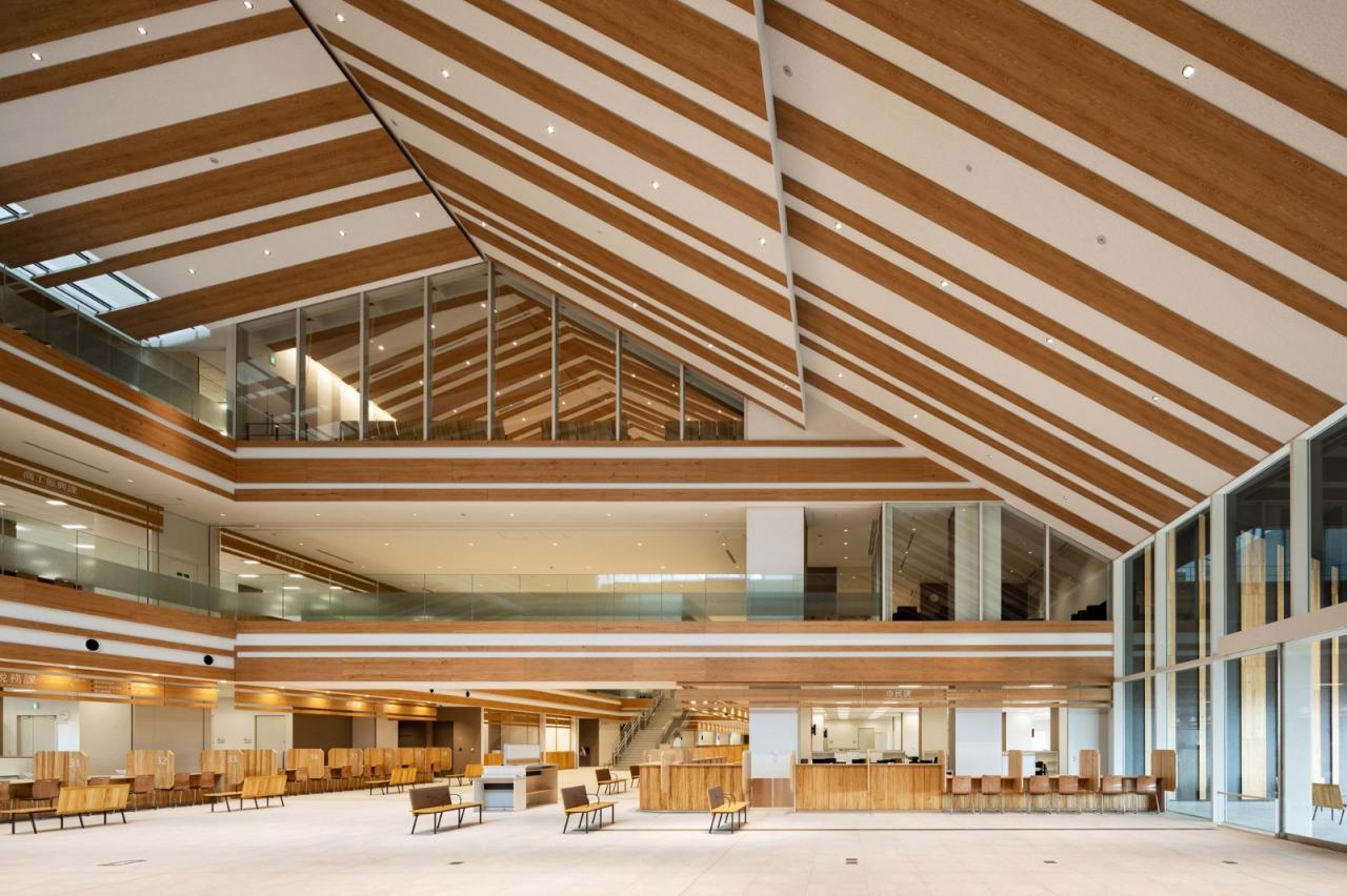 BIM建筑|石垣市政府大楼 / 隈研吾建筑都市设计事务所 BIM建筑|石垣市政府大楼 / 隈研吾建筑都市设计事务所