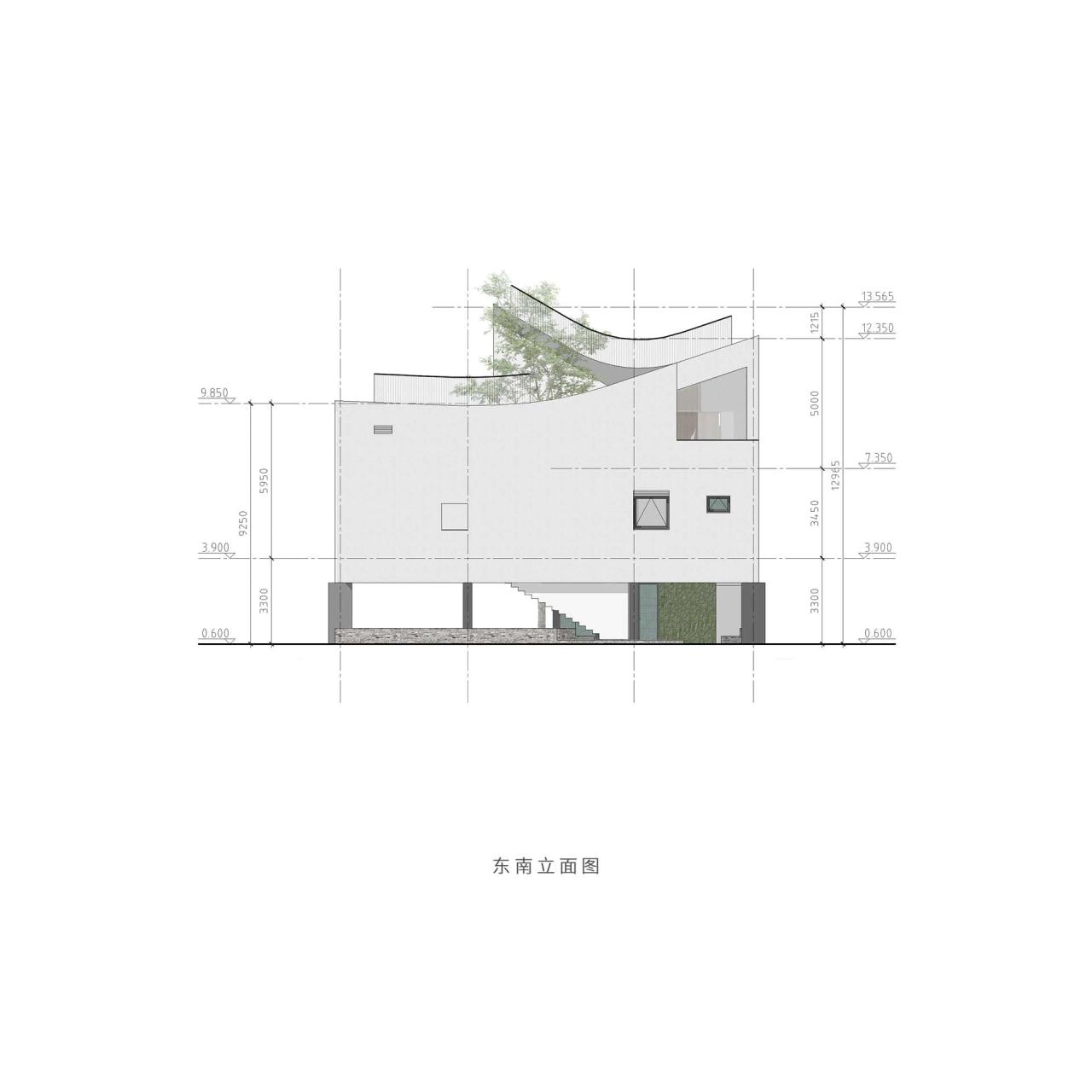 BIM建筑|八坼学镇会客厅 / 得当设计 BIM建筑|八坼学镇会客厅 / 得当设计