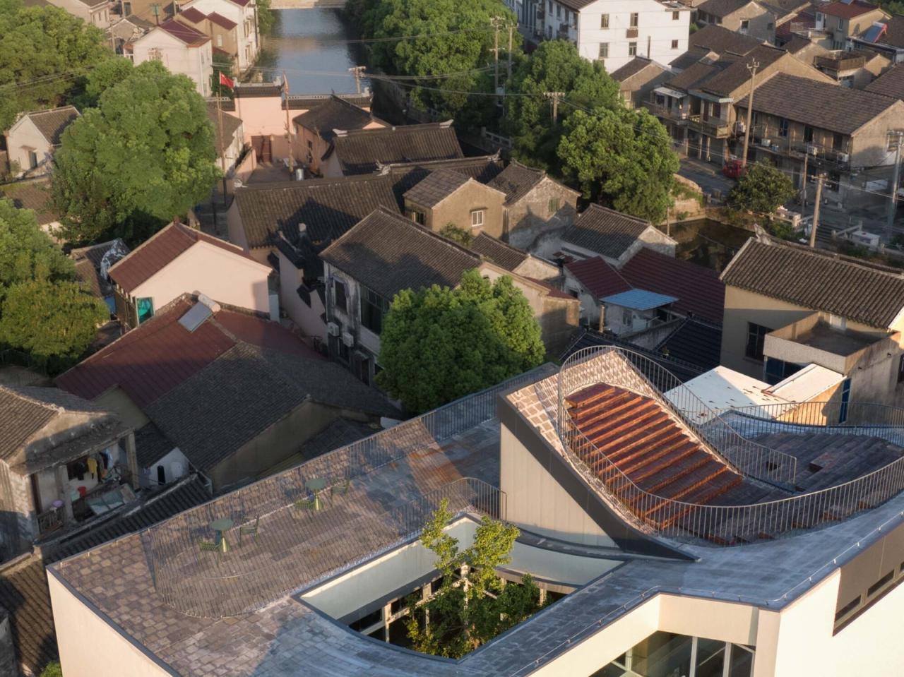 BIM建筑|八坼学镇会客厅 / 得当设计 BIM建筑|八坼学镇会客厅 / 得当设计