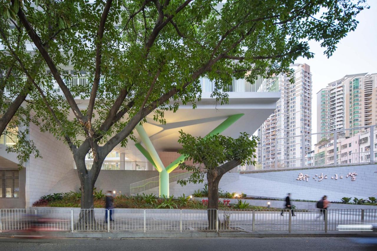 BIM建筑|深圳福田新沙小学 / 一十一建筑 BIM建筑|深圳福田新沙小学 / 一十一建筑