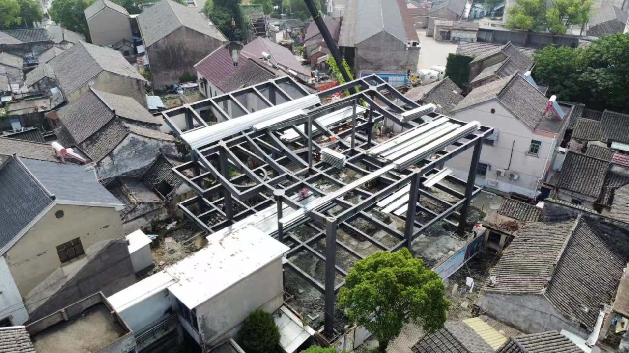 BIM建筑|八坼学镇会客厅 / 得当设计 BIM建筑|八坼学镇会客厅 / 得当设计