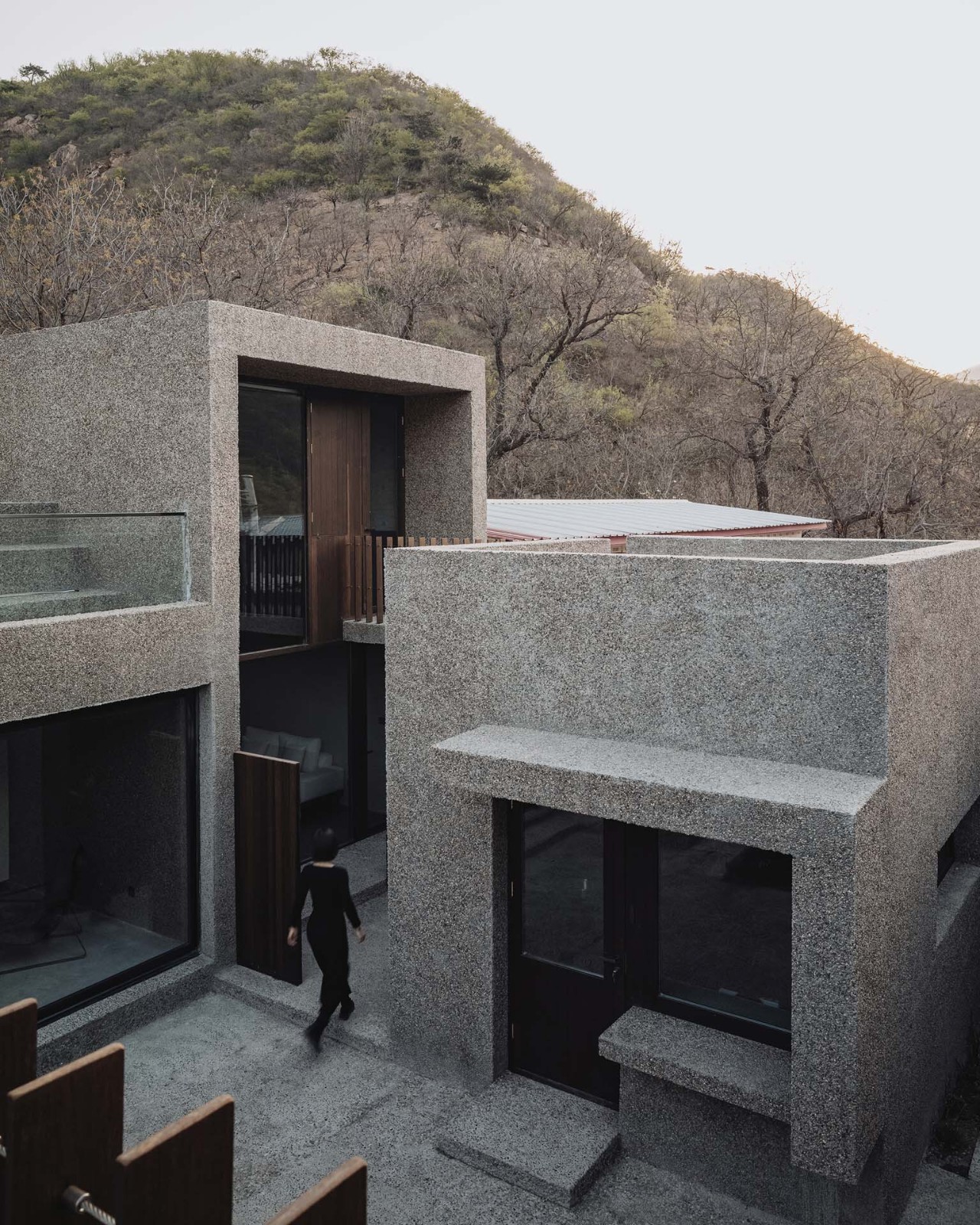 BIM建筑|一山间慢院:长城下的桥 / 叙事空间建筑事务所 BIM建筑|一山间慢院:长城下的桥 / 叙事空间建筑事务所