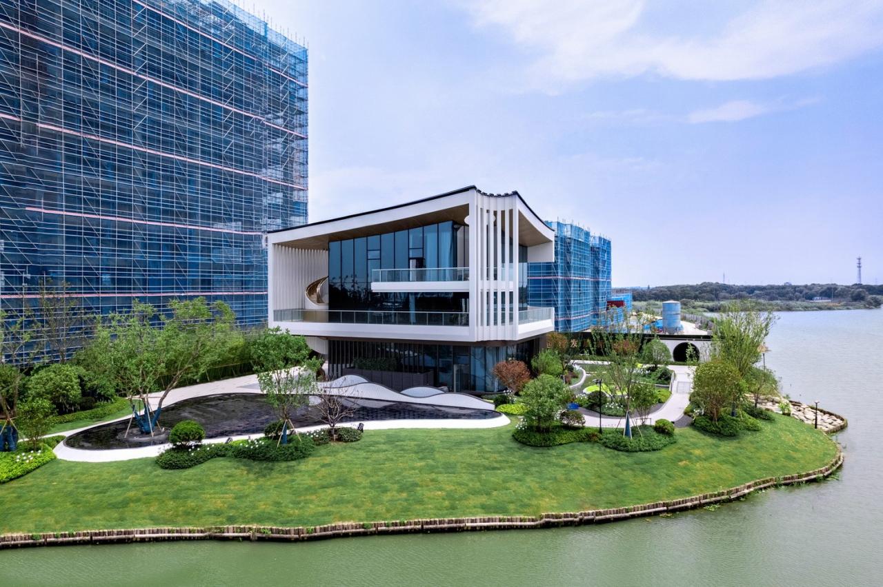 BIM建筑|长三角科大亨芯研究院:在长三角“原点”打造江南水乡式特色产业园 / 三益建筑 BIM建筑|长三角科大亨芯研究院:在长三角“原点”打造江南水乡式特色产业园 / 三益建筑