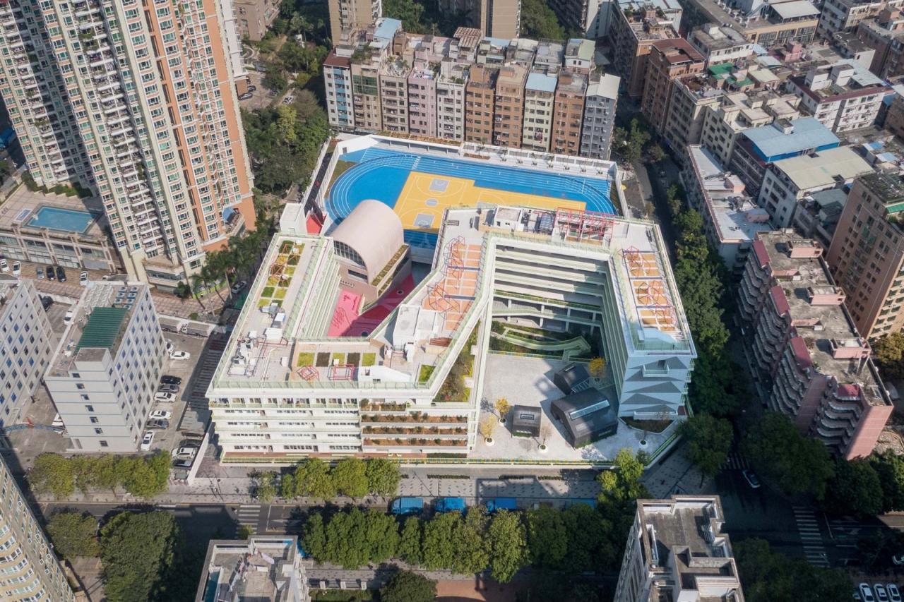 BIM建筑|深圳福田新沙小学 / 一十一建筑 BIM建筑|深圳福田新沙小学 / 一十一建筑