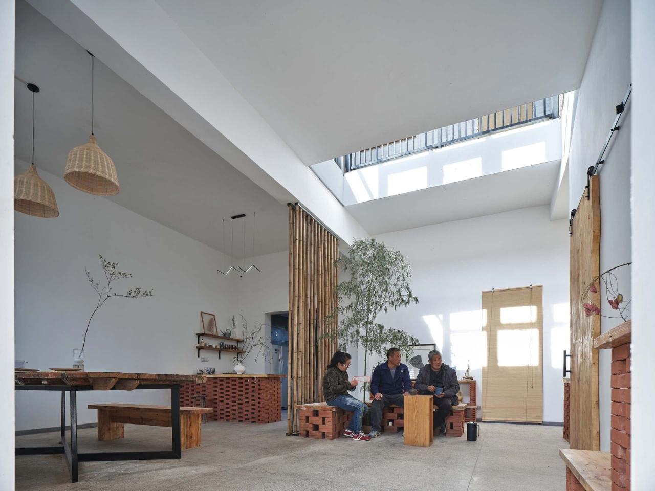 BIM建筑|渭南·巴邑村玻璃砖房 / 西安建筑科技大学设计研究总院 BIM建筑|渭南·巴邑村玻璃砖房 / 西安建筑科技大学设计研究总院