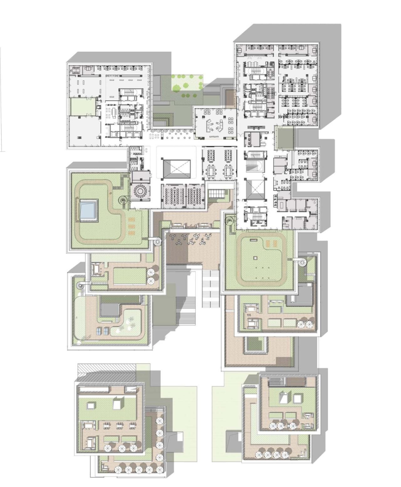 BIM建筑|中建滨湖设计总部 / 中国建筑西南设计研究院 BIM建筑|中建滨湖设计总部 / 中国建筑西南设计研究院