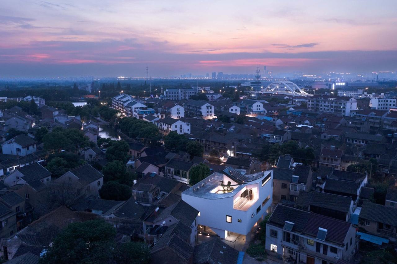 BIM建筑|八坼学镇会客厅 / 得当设计 BIM建筑|八坼学镇会客厅 / 得当设计