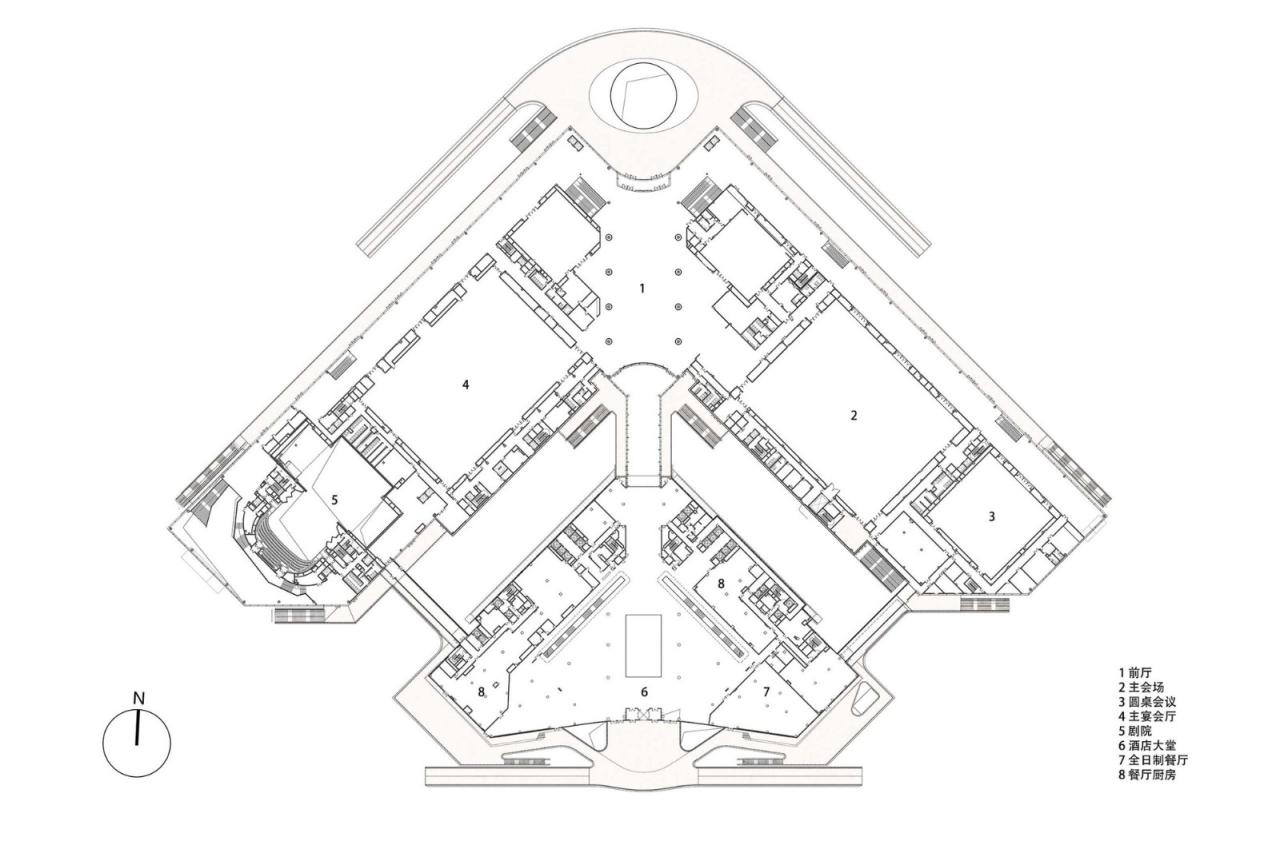 BIM建筑|世界顶尖科学家论坛会址 / 华建集团上海建筑设计研究院 BIM建筑|世界顶尖科学家论坛会址 / 华建集团上海建筑设计研究院