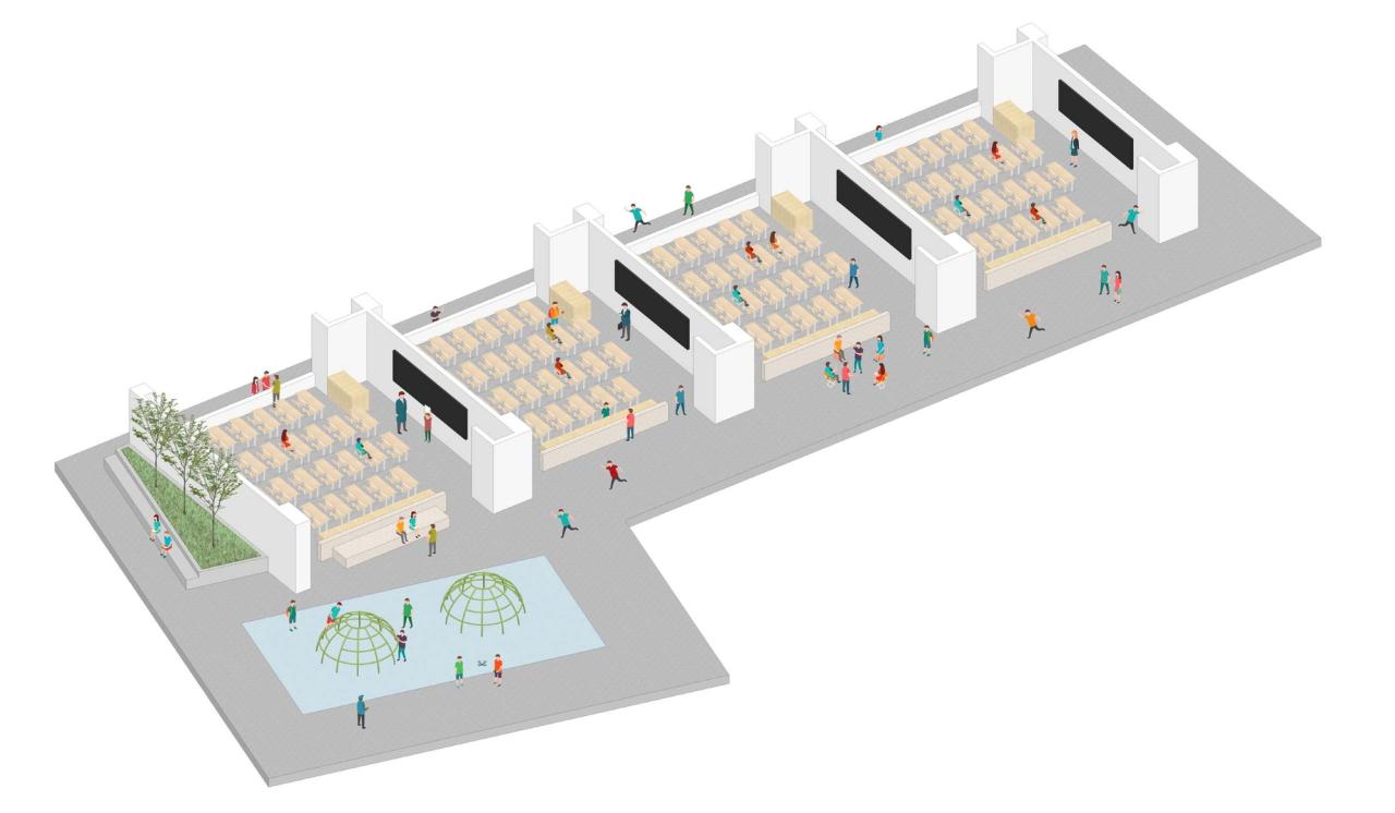 BIM建筑|深圳福田新沙小学 / 一十一建筑 BIM建筑|深圳福田新沙小学 / 一十一建筑