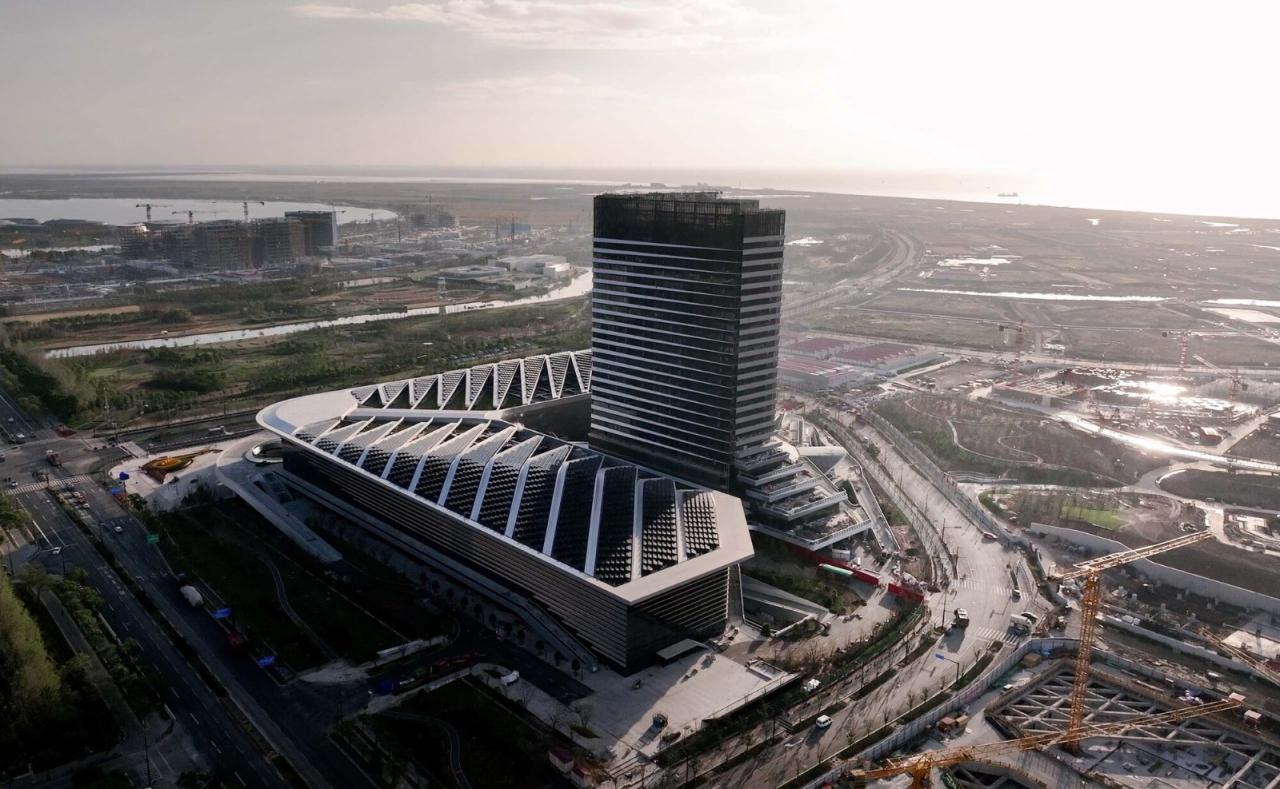 BIM建筑|世界顶尖科学家论坛会址 / 华建集团上海建筑设计研究院 BIM建筑|世界顶尖科学家论坛会址 / 华建集团上海建筑设计研究院