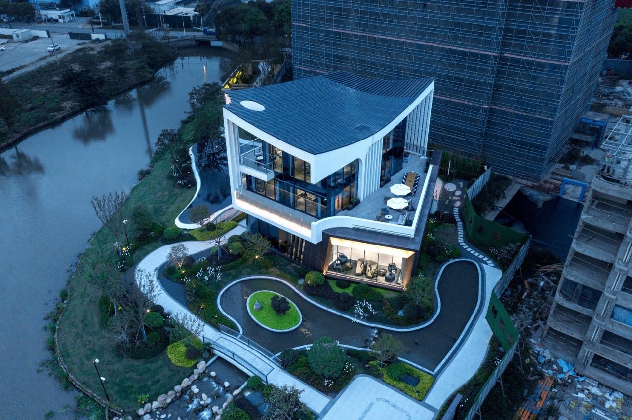 BIM建筑|长三角科大亨芯研究院:在长三角“原点”打造江南水乡式特色产业园 / 三益建筑 BIM建筑|长三角科大亨芯研究院:在长三角“原点”打造江南水乡式特色产业园 / 三益建筑