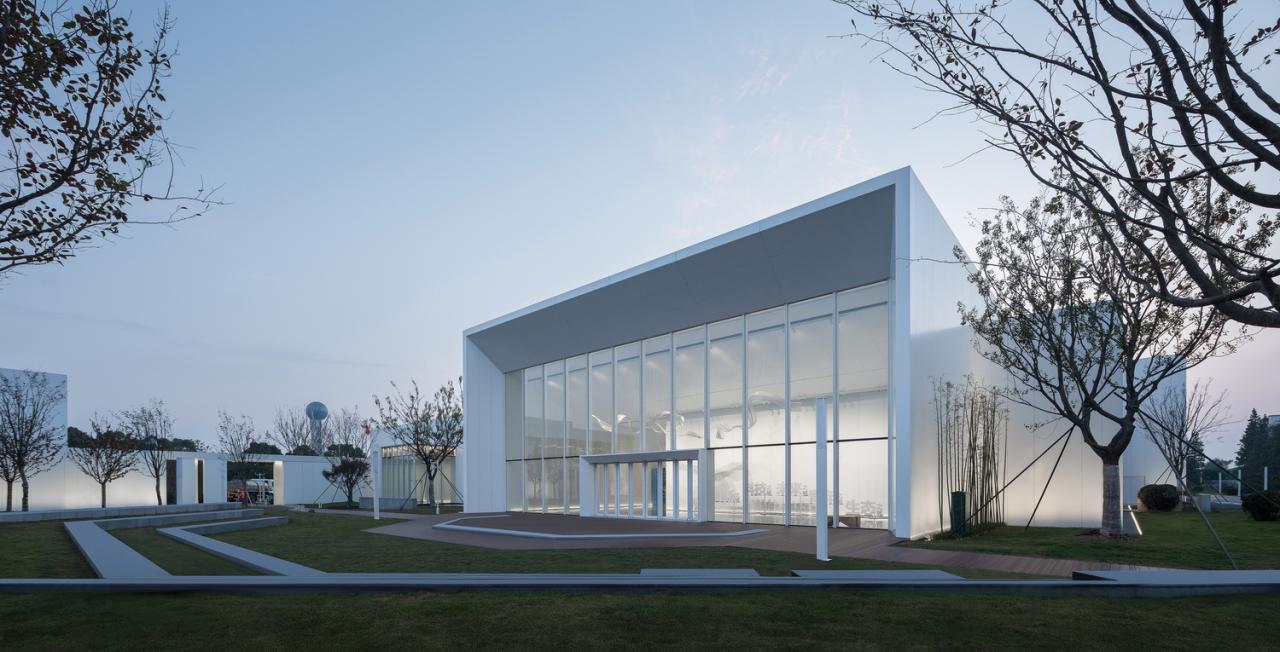 BIM建筑|江南印·造园六章——“两湖”创新区规划展示馆 / 简和建筑 BIM建筑|江南印·造园六章——“两湖”创新区规划展示馆 / 简和建筑