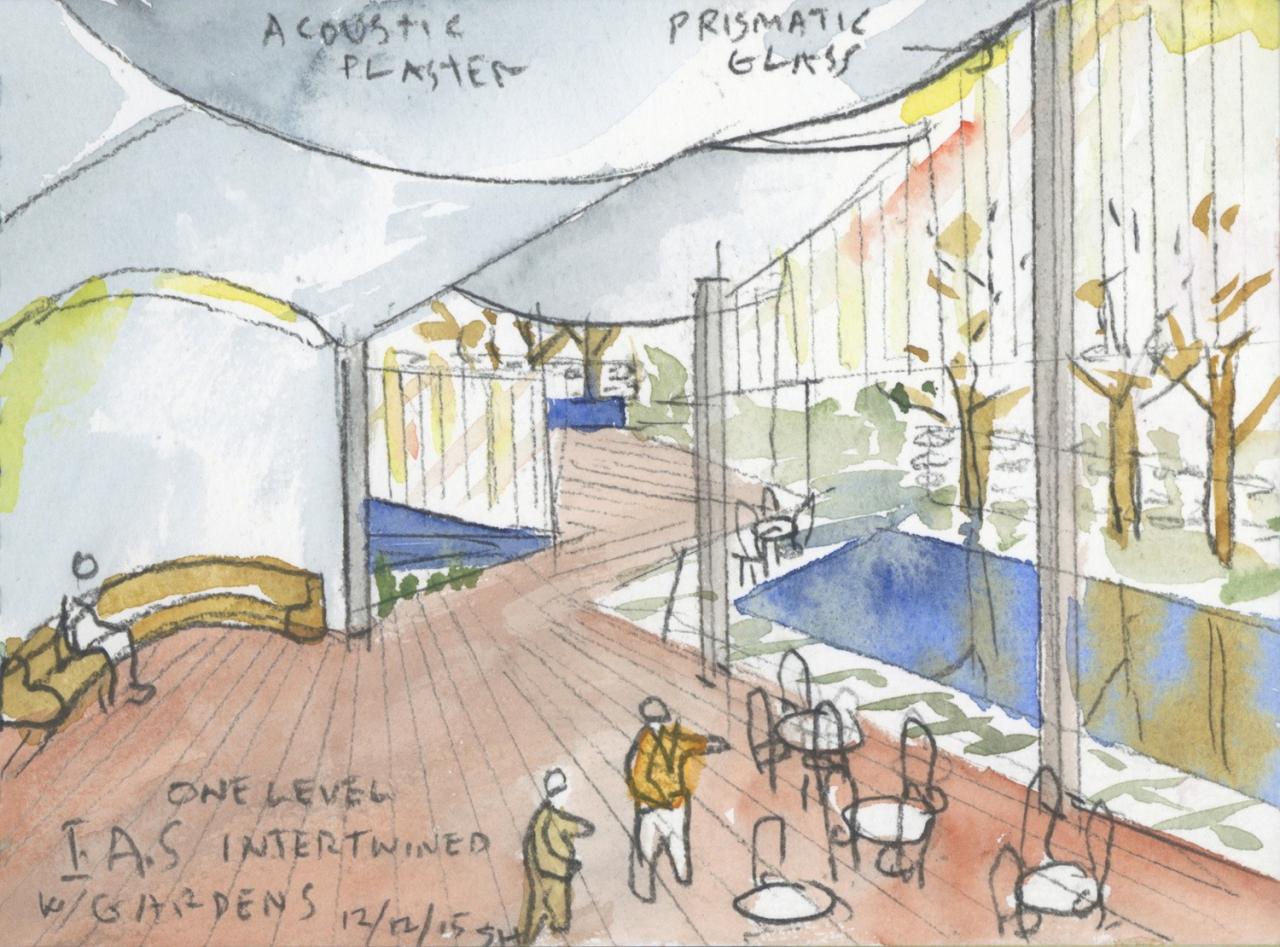 BIM建筑|普林斯顿高等研究院鲁宾斯坦公共活动室 / 斯蒂文·霍尔建筑事务所 BIM建筑|普林斯顿高等研究院鲁宾斯坦公共活动室 / 斯蒂文·霍尔建筑事务所