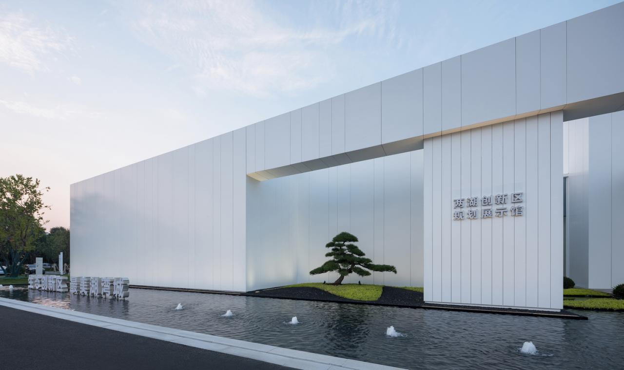 BIM建筑|江南印·造园六章——“两湖”创新区规划展示馆 / 简和建筑 BIM建筑|江南印·造园六章——“两湖”创新区规划展示馆 / 简和建筑