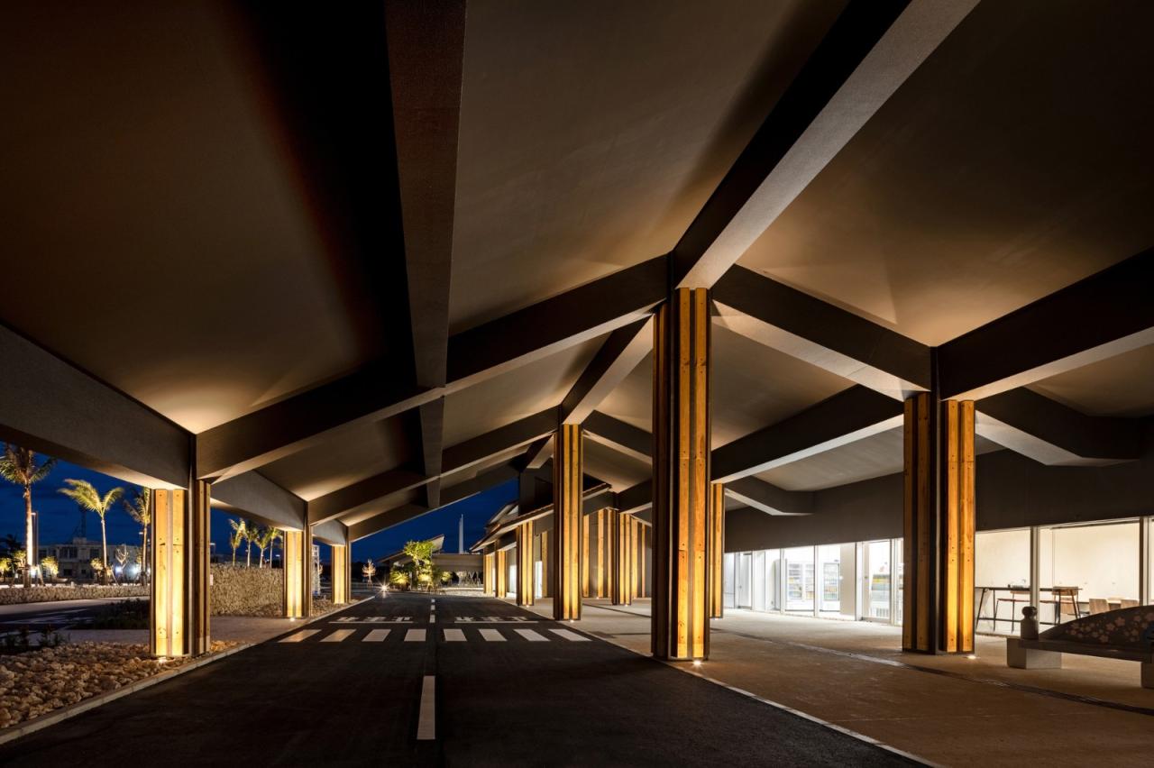 BIM建筑|石垣市政府大楼 / 隈研吾建筑都市设计事务所 BIM建筑|石垣市政府大楼 / 隈研吾建筑都市设计事务所