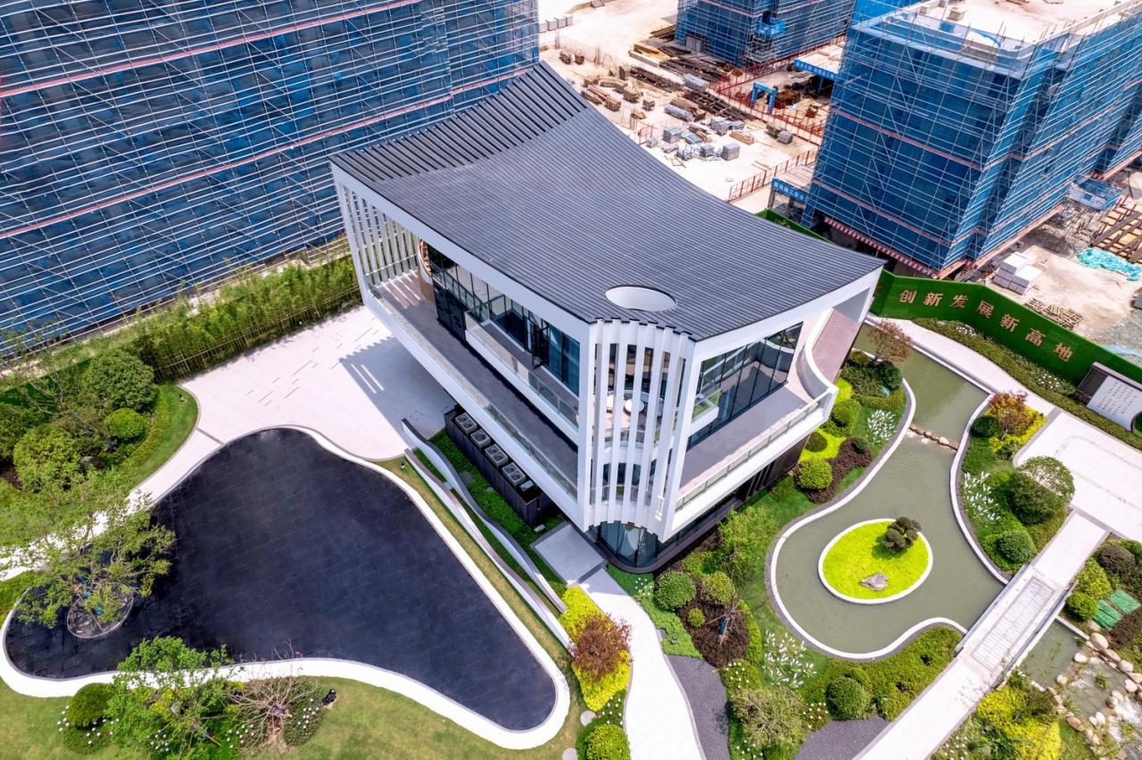 BIM建筑|长三角科大亨芯研究院:在长三角“原点”打造江南水乡式特色产业园 / 三益建筑 BIM建筑|长三角科大亨芯研究院:在长三角“原点”打造江南水乡式特色产业园 / 三益建筑