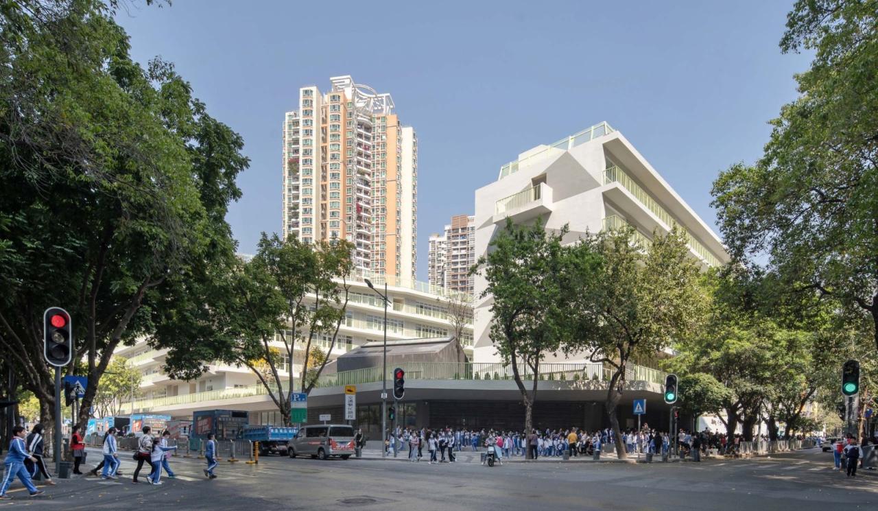 BIM建筑|深圳福田新沙小学 / 一十一建筑 BIM建筑|深圳福田新沙小学 / 一十一建筑
