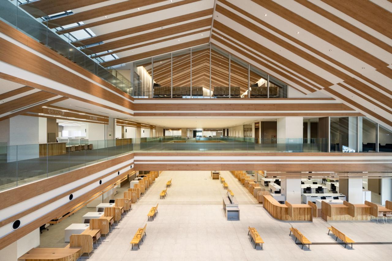 BIM建筑|石垣市政府大楼 / 隈研吾建筑都市设计事务所 BIM建筑|石垣市政府大楼 / 隈研吾建筑都市设计事务所