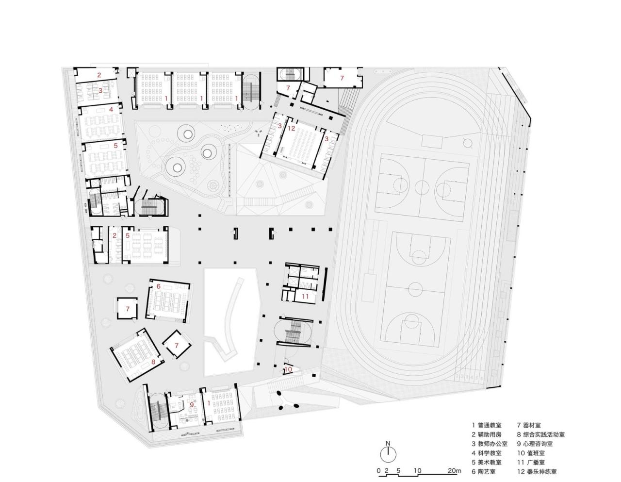 BIM建筑|深圳福田新沙小学 / 一十一建筑 BIM建筑|深圳福田新沙小学 / 一十一建筑