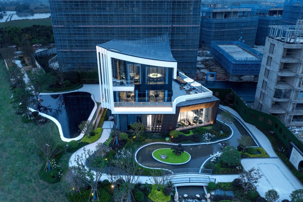 BIM建筑|长三角科大亨芯研究院:在长三角“原点”打造江南水乡式特色产业园 / 三益建筑 BIM建筑|长三角科大亨芯研究院:在长三角“原点”打造江南水乡式特色产业园 / 三益建筑