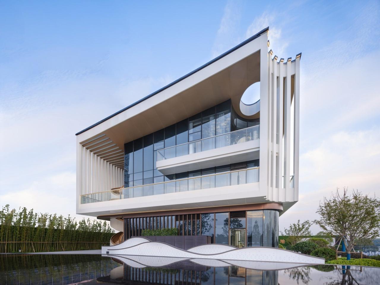 BIM建筑|长三角科大亨芯研究院:在长三角“原点”打造江南水乡式特色产业园 / 三益建筑 BIM建筑|长三角科大亨芯研究院:在长三角“原点”打造江南水乡式特色产业园 / 三益建筑