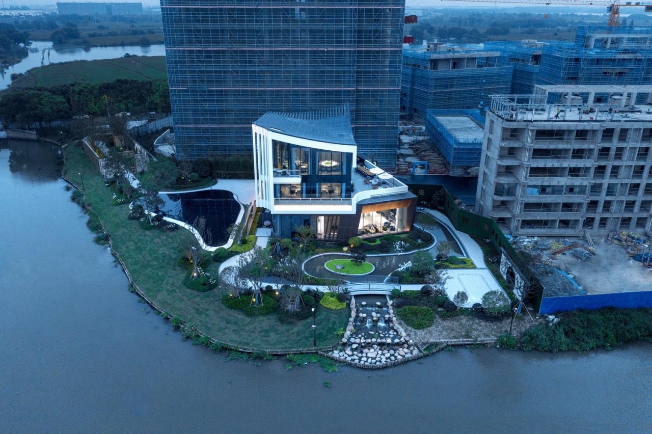 BIM建筑|长三角科大亨芯研究院:在长三角“原点”打造江南水乡式特色产业园 / 三益建筑 BIM建筑|长三角科大亨芯研究院:在长三角“原点”打造江南水乡式特色产业园 / 三益建筑