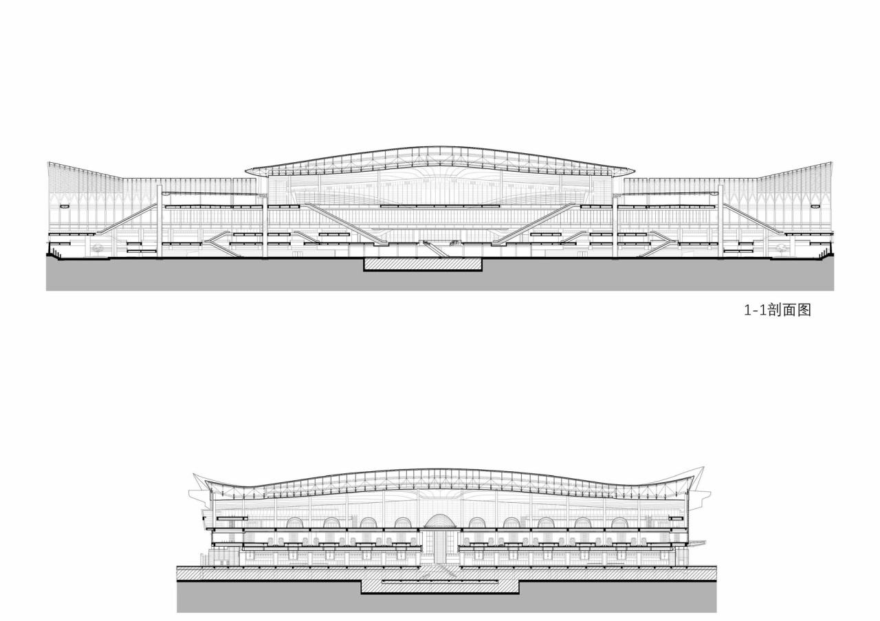 BIM建筑|杭州西站 / 筑境设计 BIM建筑|杭州西站 / 筑境设计
