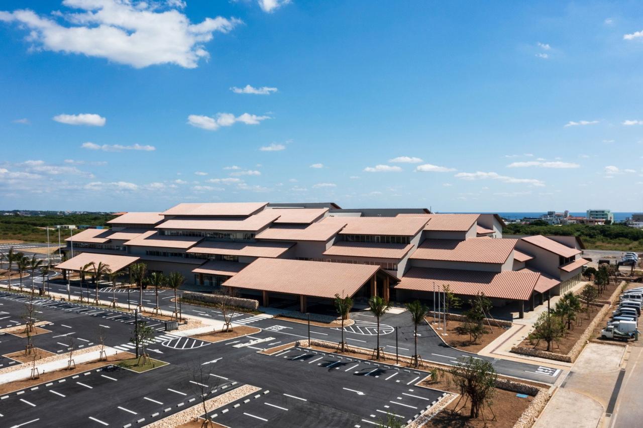 BIM建筑|石垣市政府大楼 / 隈研吾建筑都市设计事务所 BIM建筑|石垣市政府大楼 / 隈研吾建筑都市设计事务所