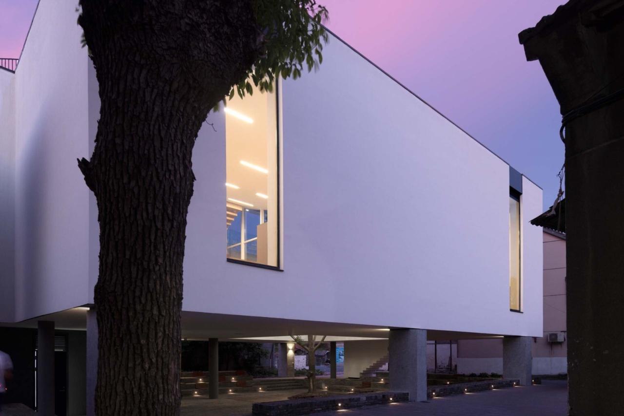 BIM建筑|八坼学镇会客厅 / 得当设计 BIM建筑|八坼学镇会客厅 / 得当设计