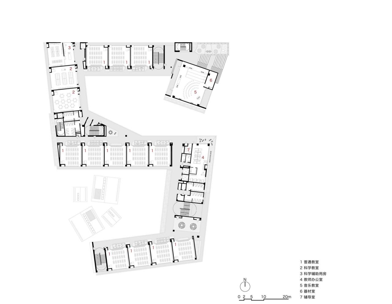 BIM建筑|深圳福田新沙小学 / 一十一建筑 BIM建筑|深圳福田新沙小学 / 一十一建筑