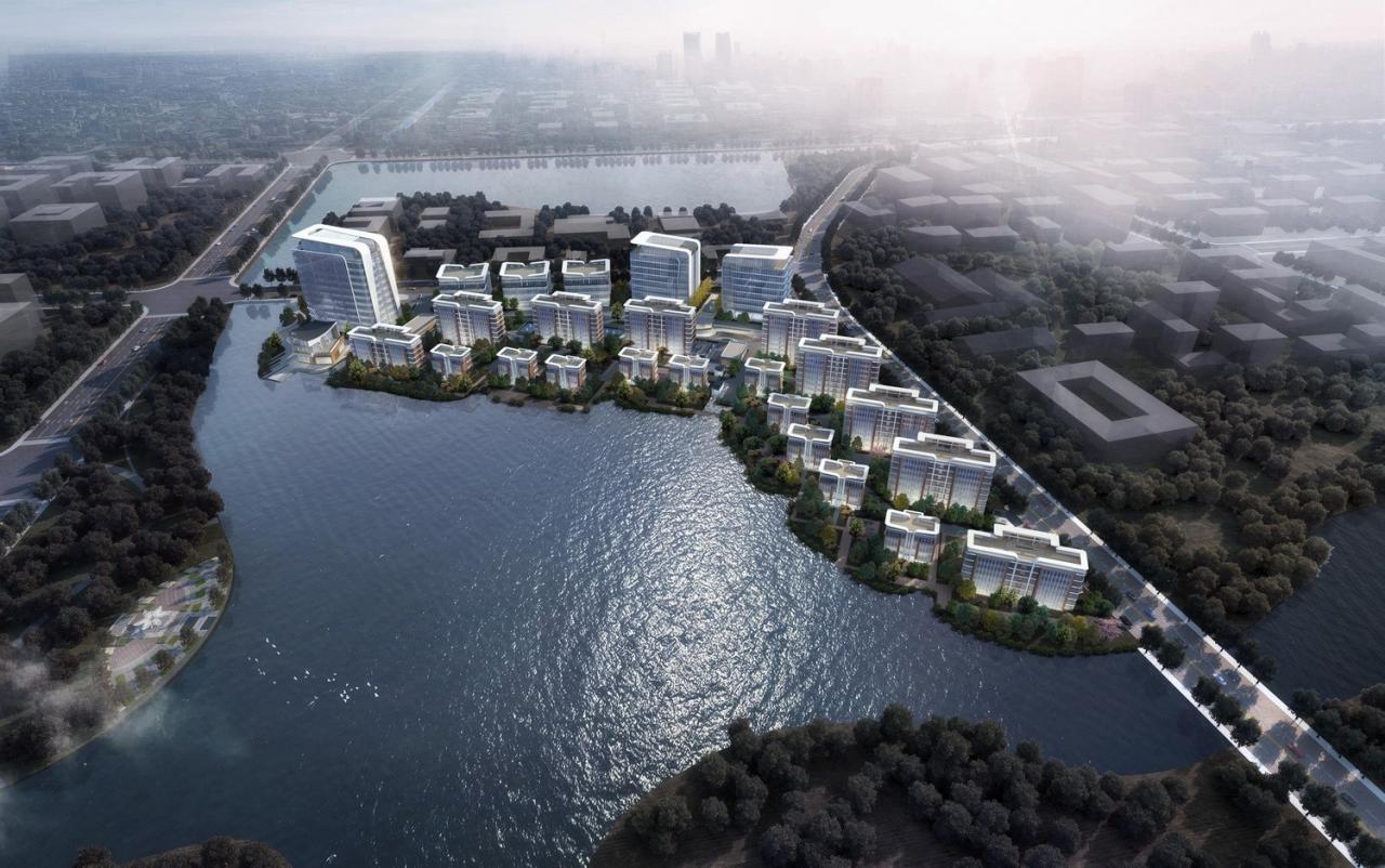 BIM建筑|长三角科大亨芯研究院:在长三角“原点”打造江南水乡式特色产业园 / 三益建筑 BIM建筑|长三角科大亨芯研究院:在长三角“原点”打造江南水乡式特色产业园 / 三益建筑