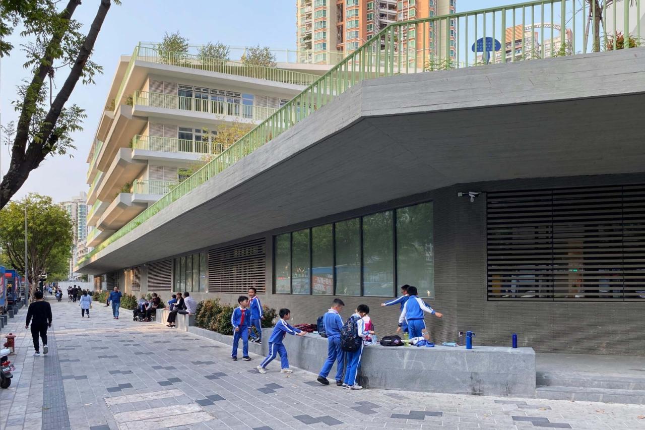 BIM建筑|深圳福田新沙小学 / 一十一建筑 BIM建筑|深圳福田新沙小学 / 一十一建筑