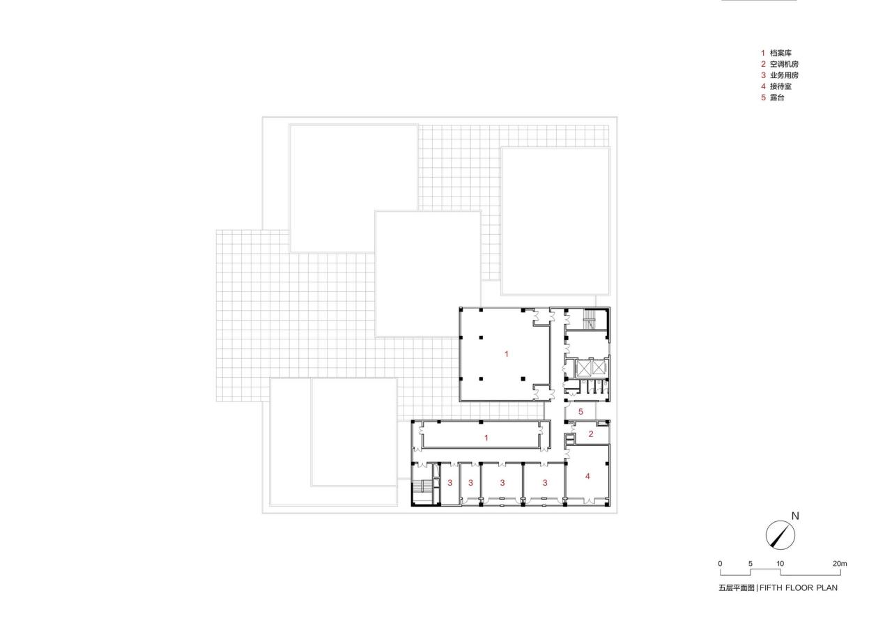 BIM建筑|嵩县三馆合一建设项目 / 王晖建筑工作室 BIM建筑|嵩县三馆合一建设项目 / 王晖建筑工作室