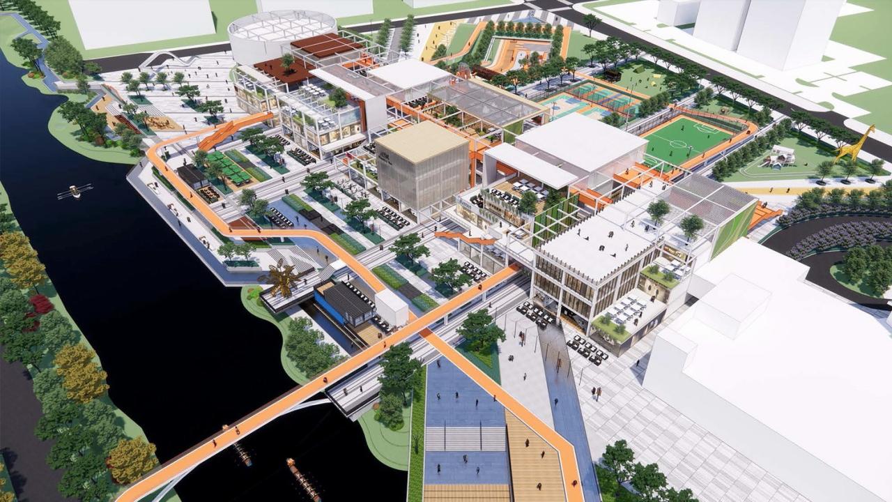 BIM建筑|遇见未来——510生活广场改造 / 简和建筑 BIM建筑|遇见未来——510生活广场改造 / 简和建筑