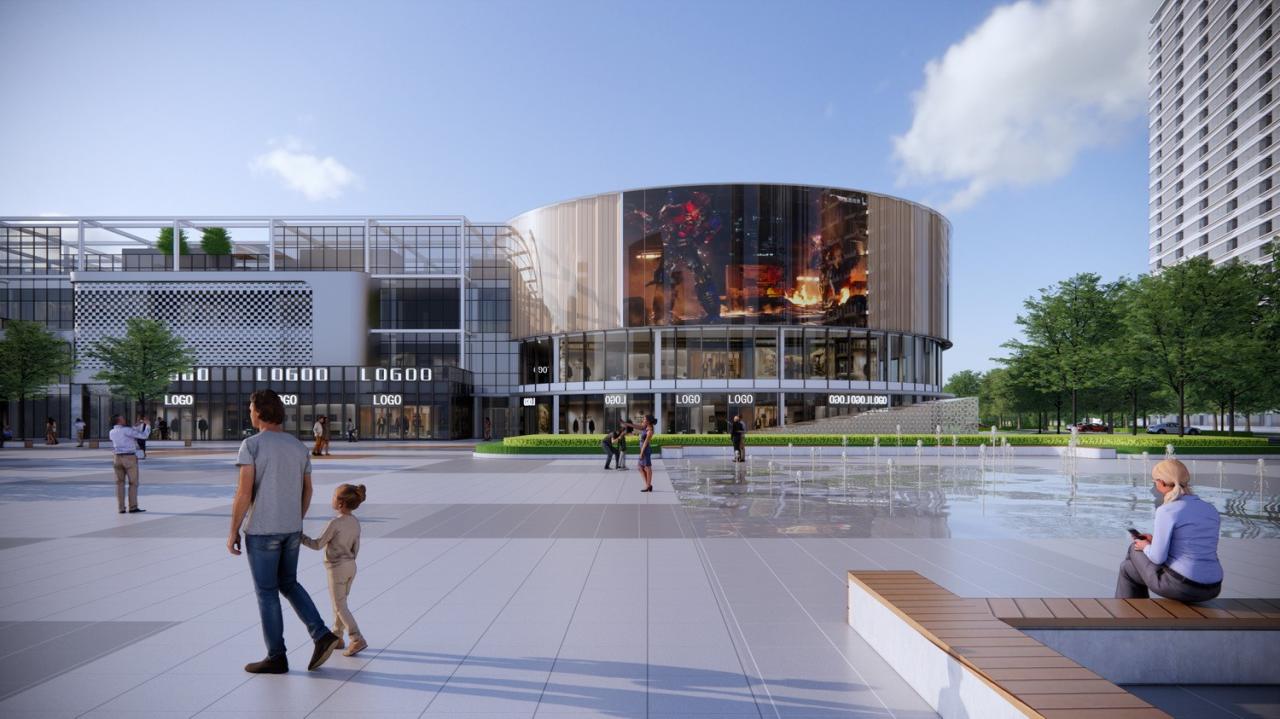 BIM建筑|遇见未来——510生活广场改造 / 简和建筑 BIM建筑|遇见未来——510生活广场改造 / 简和建筑