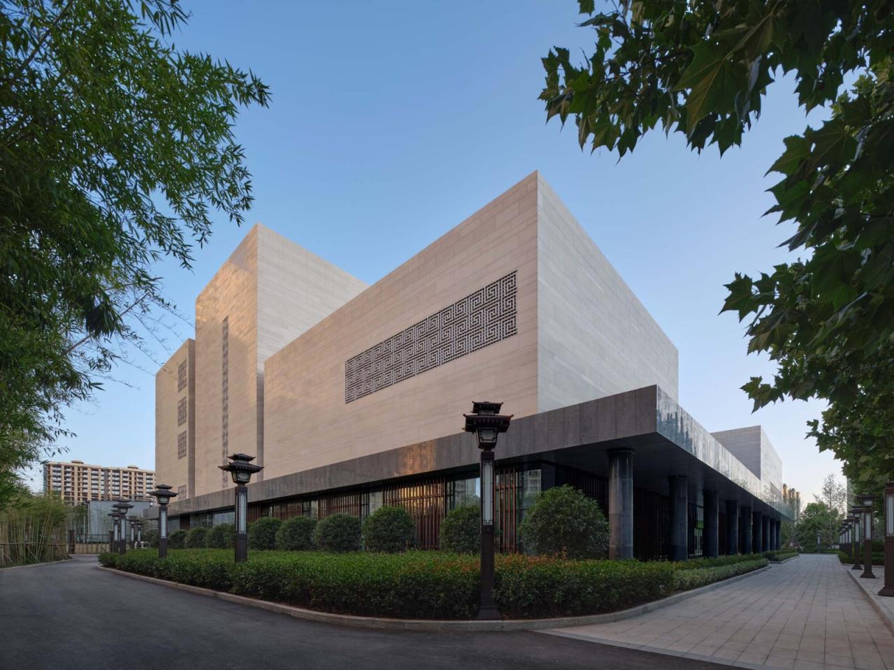 BIM建筑|嵩县三馆合一建设项目 / 王晖建筑工作室 BIM建筑|嵩县三馆合一建设项目 / 王晖建筑工作室