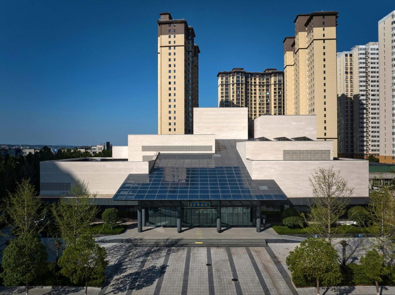 BIM建筑|嵩县三馆合一建设项目 / 王晖建筑工作室 BIM建筑|嵩县三馆合一建设项目 / 王晖建筑工作室