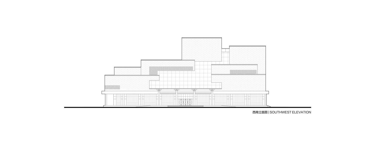 BIM建筑|嵩县三馆合一建设项目 / 王晖建筑工作室 BIM建筑|嵩县三馆合一建设项目 / 王晖建筑工作室