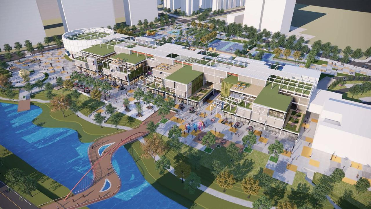 BIM建筑|遇见未来——510生活广场改造 / 简和建筑 BIM建筑|遇见未来——510生活广场改造 / 简和建筑