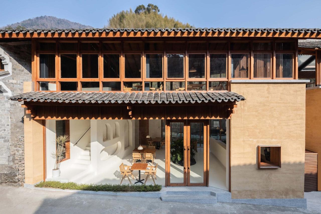 BIM建筑|奉化栖霞坑发电站改造的溪边餐厅 / 尌林建筑设计事务所 BIM建筑|奉化栖霞坑发电站改造的溪边餐厅 / 尌林建筑设计事务所