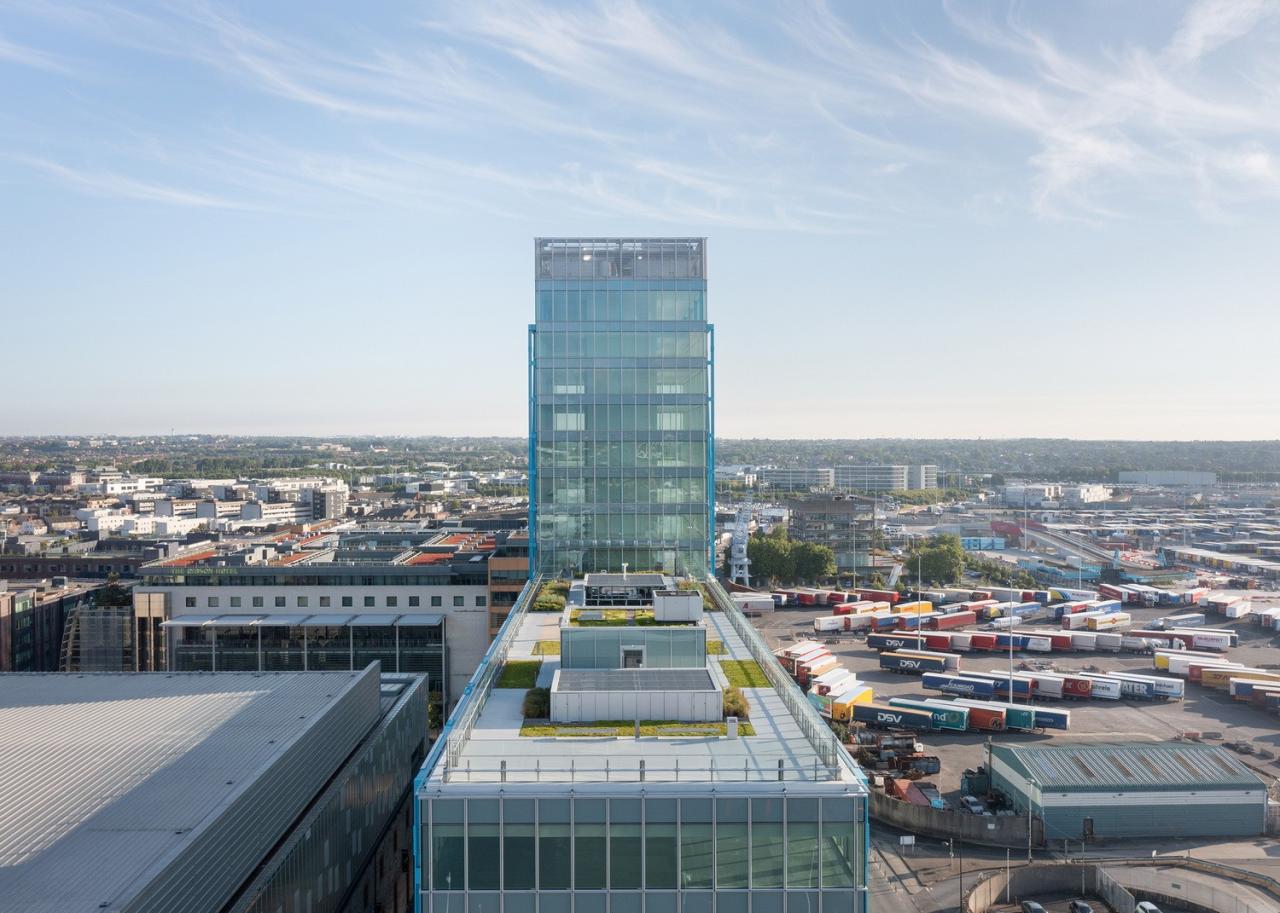 BIM建筑|蓝色‘骨头’,EXO 办公大楼 / Shay Cleary Architects BIM建筑|蓝色‘骨头’,EXO 办公大楼 / Shay Cleary Architects