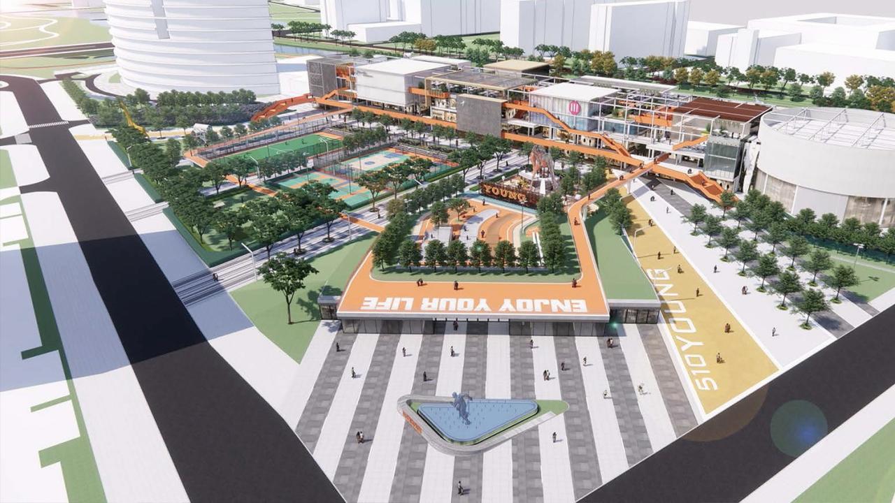 BIM建筑|遇见未来——510生活广场改造 / 简和建筑 BIM建筑|遇见未来——510生活广场改造 / 简和建筑