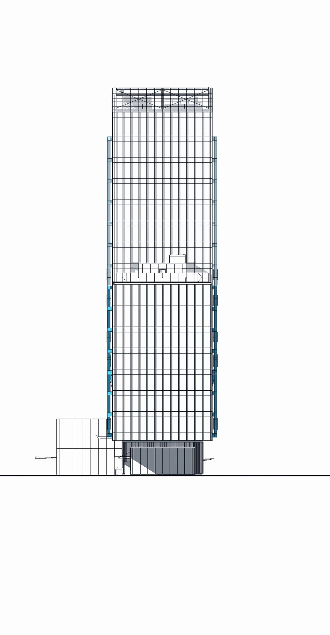 BIM建筑|蓝色‘骨头’,EXO 办公大楼 / Shay Cleary Architects BIM建筑|蓝色‘骨头’,EXO 办公大楼 / Shay Cleary Architects