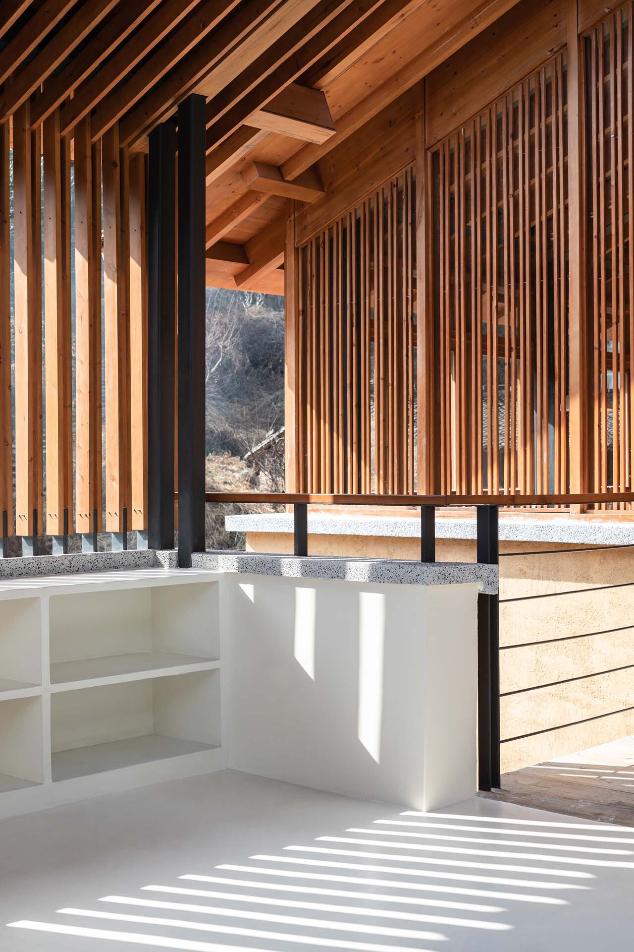 BIM建筑|奉化栖霞坑发电站改造的溪边餐厅 / 尌林建筑设计事务所 BIM建筑|奉化栖霞坑发电站改造的溪边餐厅 / 尌林建筑设计事务所