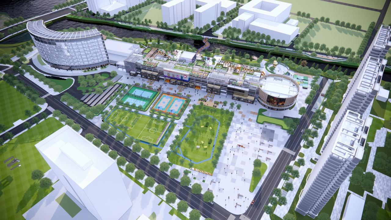 BIM建筑|遇见未来——510生活广场改造 / 简和建筑 BIM建筑|遇见未来——510生活广场改造 / 简和建筑