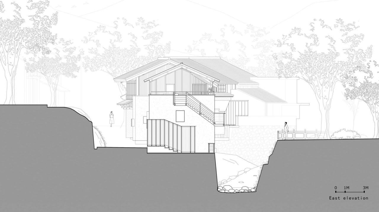 BIM建筑|奉化栖霞坑发电站改造的溪边餐厅 / 尌林建筑设计事务所 BIM建筑|奉化栖霞坑发电站改造的溪边餐厅 / 尌林建筑设计事务所