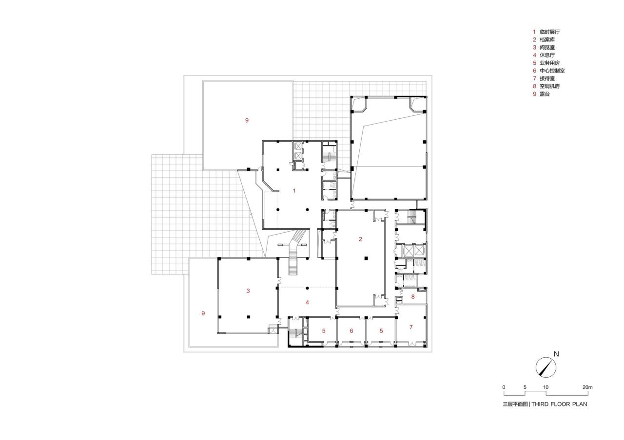 BIM建筑|嵩县三馆合一建设项目 / 王晖建筑工作室 BIM建筑|嵩县三馆合一建设项目 / 王晖建筑工作室