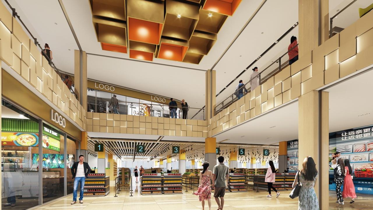 BIM建筑|遇见未来——510生活广场改造 / 简和建筑 BIM建筑|遇见未来——510生活广场改造 / 简和建筑